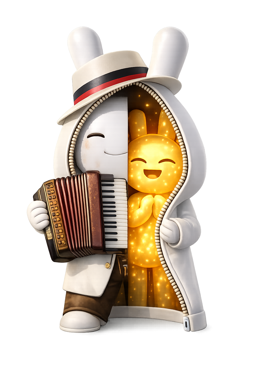 Amo la música y mi instrumento es el Acordeón